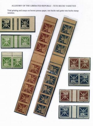 CZECHOSLOVAKIA - THE FIRST REPUBLIC (1918-1939) – sheet 62