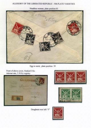 CZECHOSLOVAKIA - THE FIRST REPUBLIC (1918-1939) – sheet 64