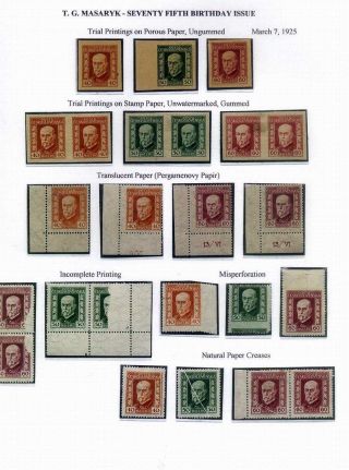 ČESKOSLOVENSKO: PRVNÍ REPUBLIKA (1918-1939) – list 74