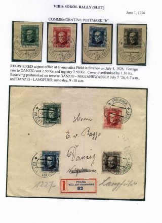CZECHOSLOVAKIA - THE FIRST REPUBLIC (1918-1939) – sheet 85