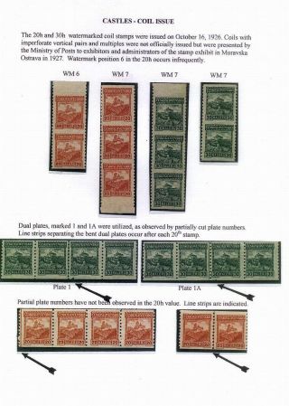 CZECHOSLOVAKIA - THE FIRST REPUBLIC (1918-1939) – sheet 86