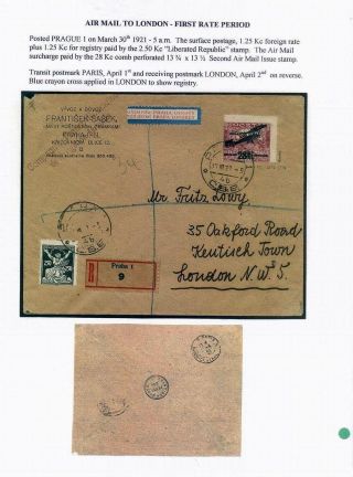 CZECHOSLOVAKIA - THE FIRST REPUBLIC (1918-1939) – sheet 95