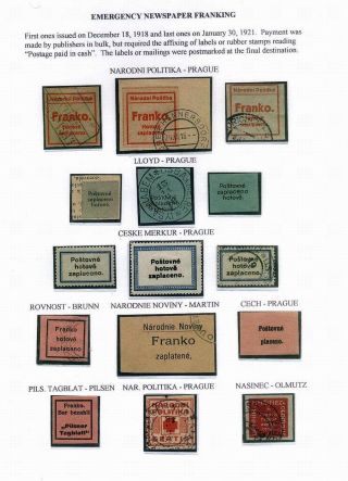 ČESKOSLOVENSKO: PRVNÍ REPUBLIKA (1918-1939) – list 137