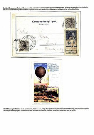 TSCHECHOSLOWAKISCHE LUFTPOST (VON DEN ANFÄNGEN BIS 1930) – Blatt 2