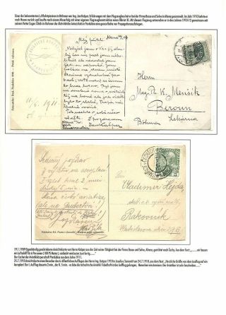 TSCHECHOSLOWAKISCHE LUFTPOST (VON DEN ANFÄNGEN BIS 1930) – Blatt 5