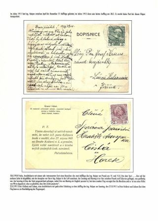 TSCHECHOSLOWAKISCHE LUFTPOST (VON DEN ANFÄNGEN BIS 1930) – Blatt 7