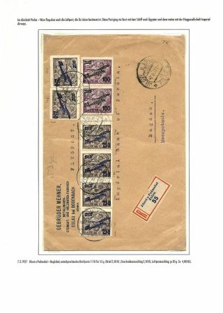 TSCHECHOSLOWAKISCHE LUFTPOST (VON DEN ANFÄNGEN BIS 1930) – Blatt 41