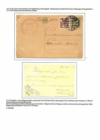 TSCHECHOSLOWAKISCHE LUFTPOST (VON DEN ANFÄNGEN BIS 1930) – Blatt 42