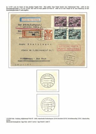 ČESKOSLOVENSKÁ LETECKÁ POŠTA (OD ZAČÁTKŮ DO 1930) – list 57