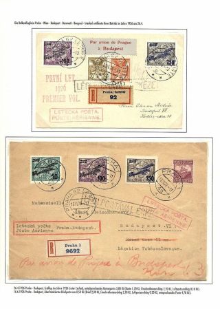 ČESKOSLOVENSKÁ LETECKÁ POŠTA (OD ZAČÁTKŮ DO 1930) – list 61