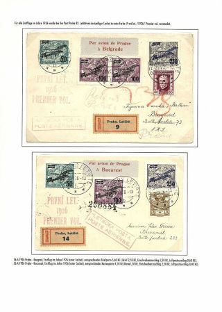 ČESKOSLOVENSKÁ LETECKÁ POŠTA (OD ZAČÁTKŮ DO 1930) – list 62
