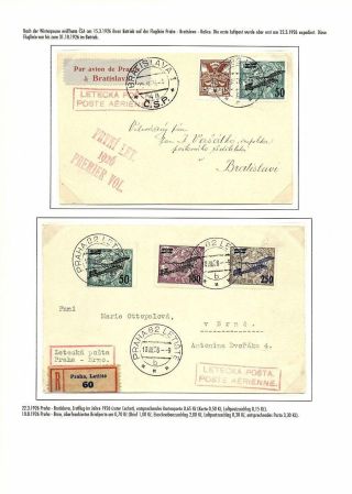 ČESKOSLOVENSKÁ LETECKÁ POŠTA (OD ZAČÁTKŮ DO 1930) – list 67