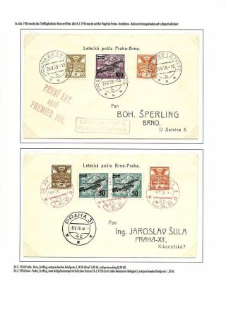 ČESKOSLOVENSKÁ LETECKÁ POŠTA (OD ZAČÁTKŮ DO 1930) – list 68