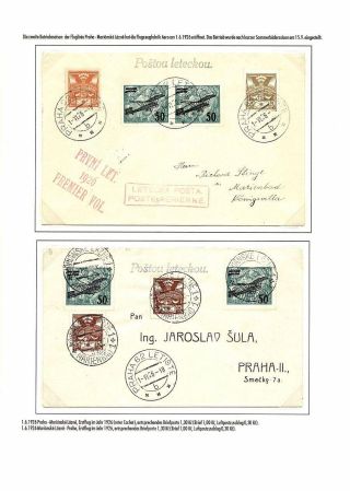 ČESKOSLOVENSKÁ LETECKÁ POŠTA (OD ZAČÁTKŮ DO 1930) – list 69
