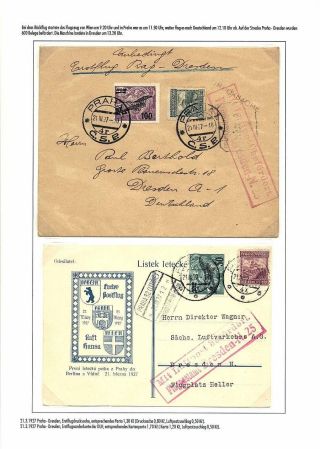 ČESKOSLOVENSKÁ LETECKÁ POŠTA (OD ZAČÁTKŮ DO 1930) – list 73