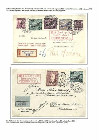 TSCHECHOSLOWAKISCHE LUFTPOST (VON DEN ANFÄNGEN BIS 1930) – Blatt 94
