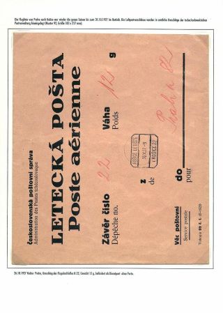 ČESKOSLOVENSKÁ LETECKÁ POŠTA (OD ZAČÁTKŮ DO 1930) – list 99