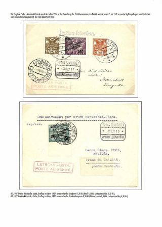 ČESKOSLOVENSKÁ LETECKÁ POŠTA (OD ZAČÁTKŮ DO 1930) – list 100