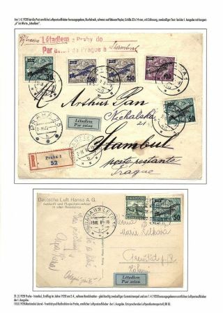 ČESKOSLOVENSKÁ LETECKÁ POŠTA (OD ZAČÁTKŮ DO 1930) – list 105