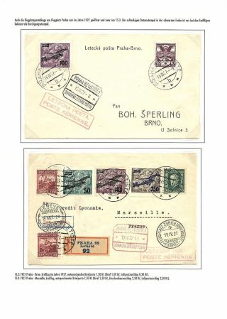 ČESKOSLOVENSKÁ LETECKÁ POŠTA (OD ZAČÁTKŮ DO 1930) – list 110