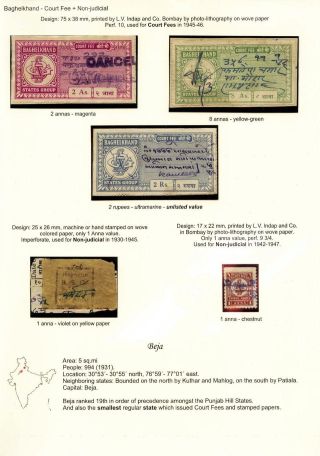 KOLKY VYBRANÝCH NEZÁVISLÝCH INDICKÝCH STÁTŮ DO 1950 – list 9
