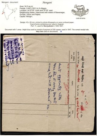 KOLKY VYBRANÝCH NEZÁVISLÝCH INDICKÝCH STÁTŮ DO 1950 – list 49