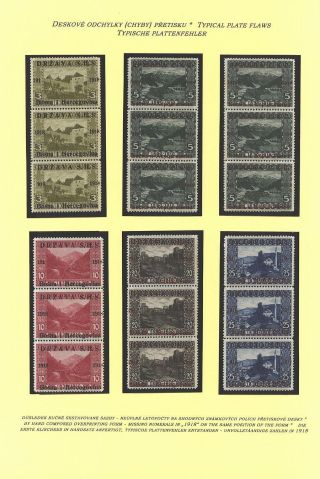 DRŽAVA S.H.S.: PROVIZORIA NA ZNÁMKÁCH BOSNY A HERCEGOVINY 1918-1920 – list 10