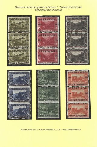 DRŽAVA S.H.S.: PROVIZORIA NA ZNÁMKÁCH BOSNY A HERCEGOVINY 1918-1920 – list 12