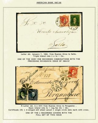 POSTKLASICKÁ VYDÁNÍ ARGENTINY 1867-1890 – list 3