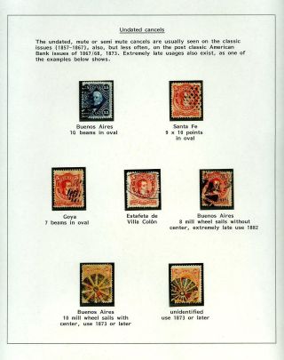POSTKLASICKÁ VYDÁNÍ ARGENTINY 1867-1890 – list 7