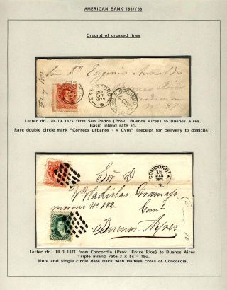 POSTKLASICKÁ VYDÁNÍ ARGENTINY 1867-1890 – list 10