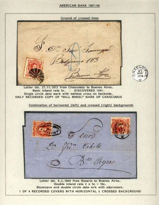 POSTKLASICKÁ VYDÁNÍ ARGENTINY 1867-1890 – list 12