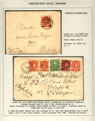 POSTKLASICKÁ VYDÁNÍ ARGENTINY 1867-1890 – list 15