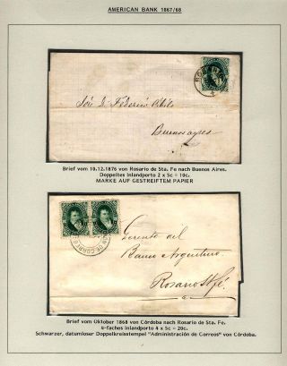 POSTKLASICKÁ VYDÁNÍ ARGENTINY 1867-1890 – list 16