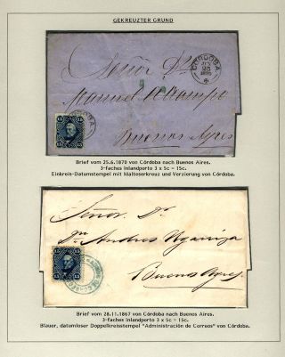 POSTKLASICKÁ VYDÁNÍ ARGENTINY 1867-1890 – list 19