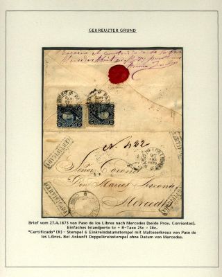 POSTKLASICKÁ VYDÁNÍ ARGENTINY 1867-1890 – list 20