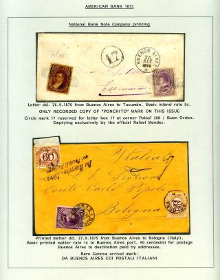 POSTKLASICKÁ VYDÁNÍ ARGENTINY 1867-1890 – list 27