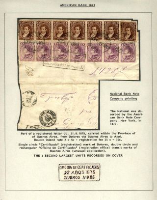 POSTKLASICKÁ VYDÁNÍ ARGENTINY 1867-1890 – list 29