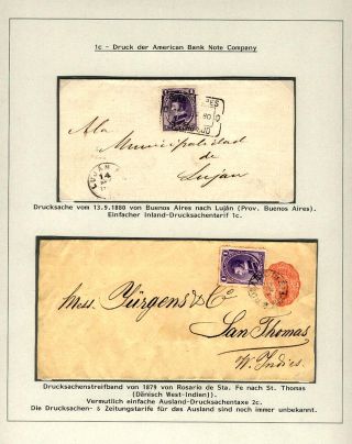 POSTKLASICKÁ VYDÁNÍ ARGENTINY 1867-1890 – list 30