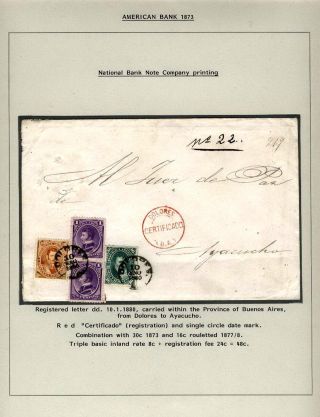 POSTKLASICKÁ VYDÁNÍ ARGENTINY 1867-1890 – list 31