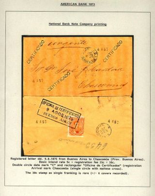 POSTKLASICKÁ VYDÁNÍ ARGENTINY 1867-1890 – list 39