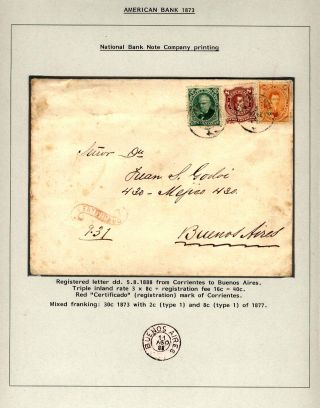 POSTKLASICKÁ VYDÁNÍ ARGENTINY 1867-1890 – list 40