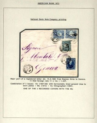 POSTKLASICKÁ VYDÁNÍ ARGENTINY 1867-1890 – list 42