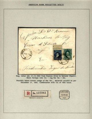 POSTKLASICKÁ VYDÁNÍ ARGENTINY 1867-1890 – list 56