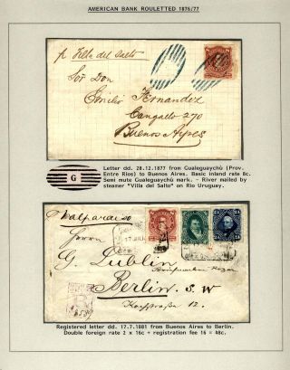 POSTKLASICKÁ VYDÁNÍ ARGENTINY 1867-1890 – list 59