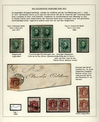 POSTKLASICKÁ VYDÁNÍ ARGENTINY 1867-1890 – list 62
