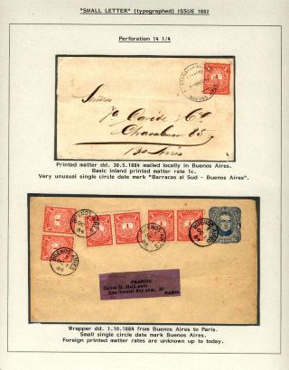 POSTKLASICKÁ VYDÁNÍ ARGENTINY 1867-1890 – list 90