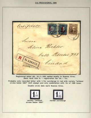 POSTKLASICKÁ VYDÁNÍ ARGENTINY 1867-1890 – list 97