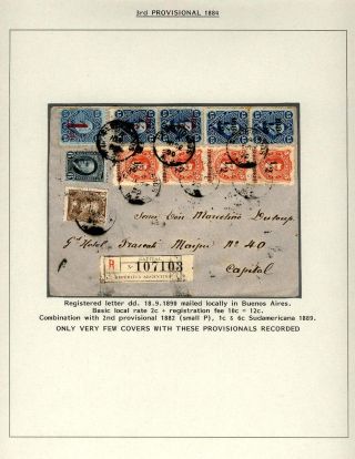 POSTKLASICKÁ VYDÁNÍ ARGENTINY 1867-1890 – list 98