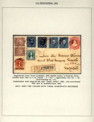 POSTKLASICKÁ VYDÁNÍ ARGENTINY 1867-1890 – list 99